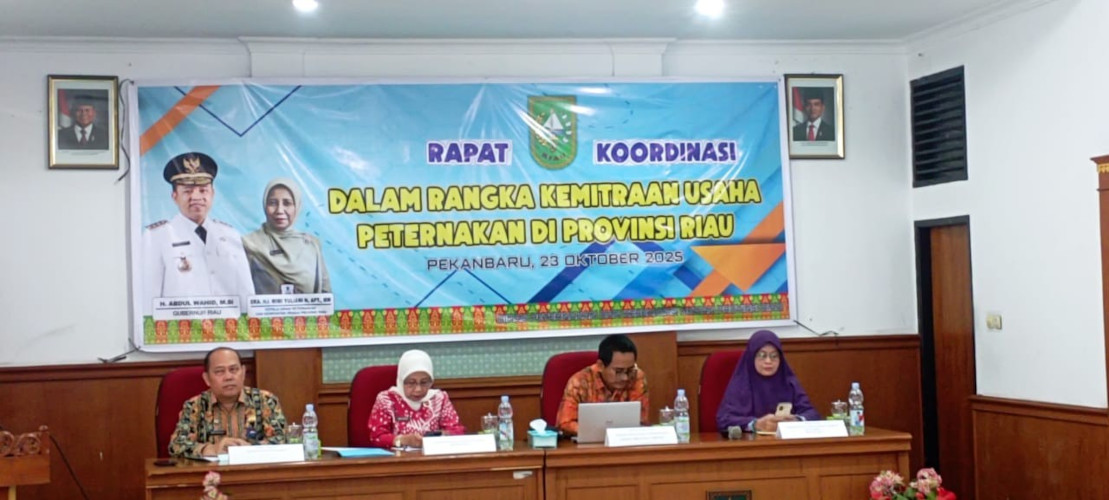 KPPU Kanwil I dan Dinas Peternakan dan Kesehatan Hewan Provinsi Riau Perkuat Koordinasi Pengawasan Kemitraan Usaha Peternakan Ayam Broiler